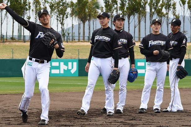 ドジャース優勝に日ハムキャンプ地からも歓声　「大谷選手また遊びに来て」　名護・国頭　沖縄