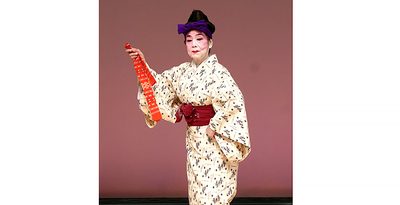 芸歴60年、情熱あふれ　玉城流扇寿律乃会　安次嶺律子が独演会