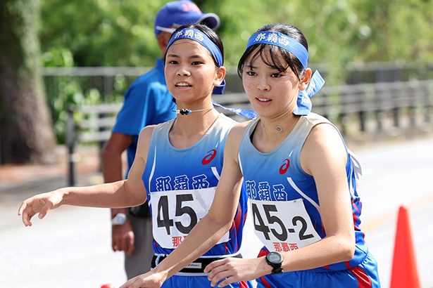 那覇西（女子）、北山（男子）制す　県高校総合体育大会・駅伝