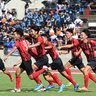 宜野湾、那覇西が決勝　サッカー全国高校選手権沖縄県大会