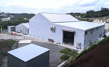 生ごみで発電、循環型社会へ　北中城にリサイクルセンター　来年1月にも本格運用　「農を活かした里づくり」目指す