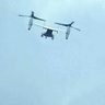 米軍、新ヘリパッド初運用　オスプレイ１機が離着陸　北部訓練場