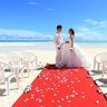 沖縄でリゾ婚カップル　過去最多の７７９８組