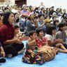 「空の安全考えて」　米軍部品落下１年　宜野湾で親子集会