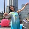 「無関心、加担につながる」　踊り子の牧瀬茜さん　辺野古の新基地建設に抗議　舞で表現