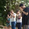 木の上の軍隊　きょう沖縄初公演　出演者らが伊江で祈り