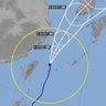 台風５号、きょう夜沖縄本島に最接近　警報級の大雨で気象台が警戒呼び掛け