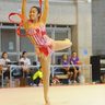 喜納（コザ）が新体操V　県高校新人体育大会　「また一つ強くなれた」