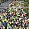 おきなわマラソンスタート　1万4627人が中部路駆ける