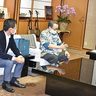 紅芋デザート、全国の施設で　星野リゾート代表が沖縄知事と面談