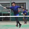 全沖縄高校ソフトテニス　男子Vは福地・喜納、女子は加那原・高嶺