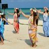 石垣島でフラダンス、15団体が華麗に舞う　17日に無観客で開催、動画配信も