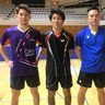 卓球・国体成年沖縄県予選　男子は上江洲、女子は中村が優勝