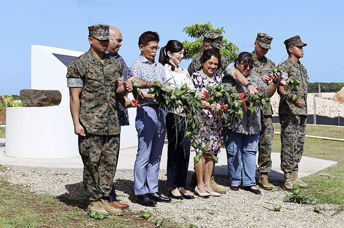 米軍、グアム先住民埋葬地に記念碑　市民「空虚なジェスチャー」と批判　在沖海兵隊の移転先