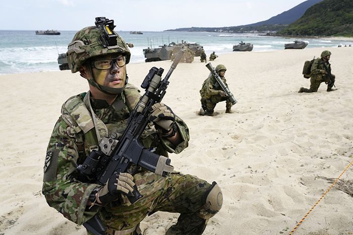 陸自と米海兵隊　徳之島での訓練を公開　部隊同士の連携を強調