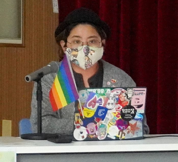 性の多様性「理解深めて」Xジェンダー当事者がセミナー　日本郵便沖縄支社