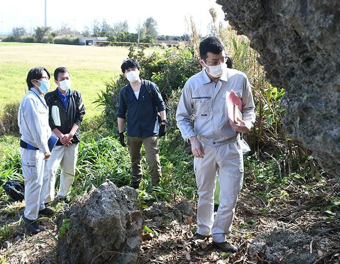 日本軍壕の調査終える　厚労省「早期の試掘が大事」　沖縄・伊江島