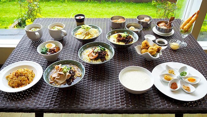 台湾粥にスープ、ラーメンも　東南植物楽園内レストランで期間限定モーニング