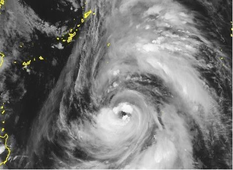 台風6号　大東に今夜最接近　本島、久米島は夕方以降暴風