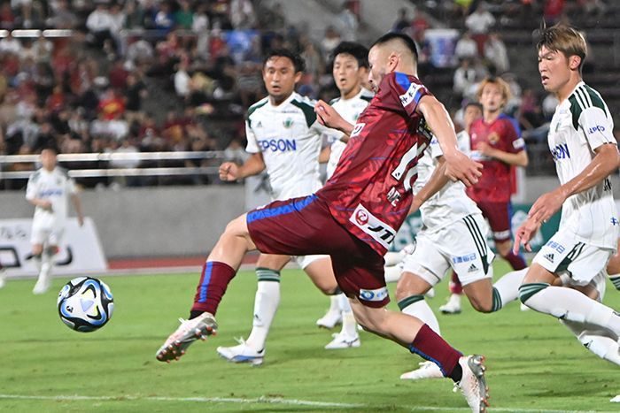 FC琉球、2試合連続の逆転勝ち　松本山雅に2－1、セットプレーから勝利呼ぶ