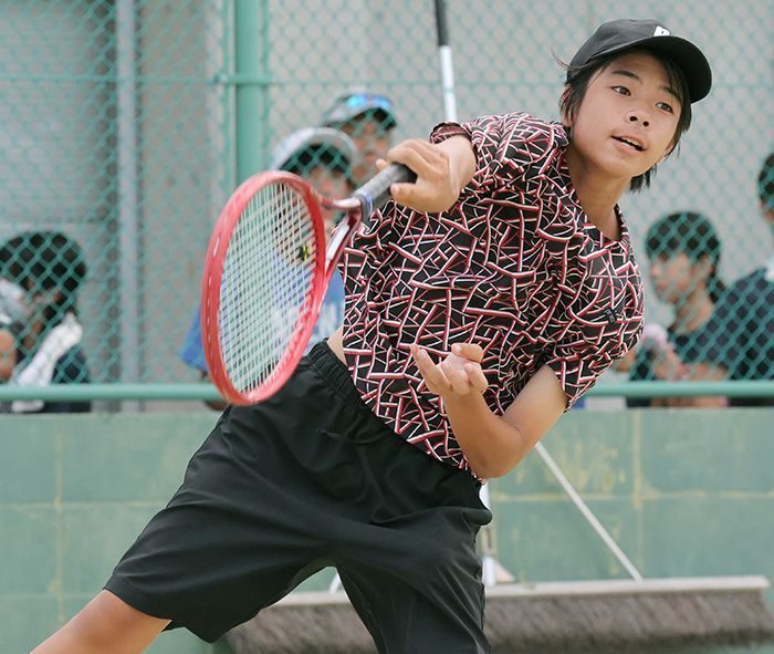 テニス男子団体は首里がＶ　女子団体は石田が制す　県中学総体