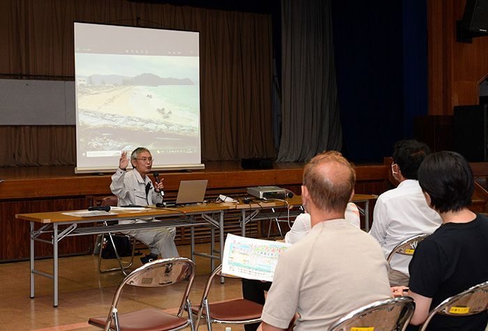 大宜味・結の浜、人工ビーチ計画問題点を検証　反対住民、議論を広げる必要性指摘　沖縄