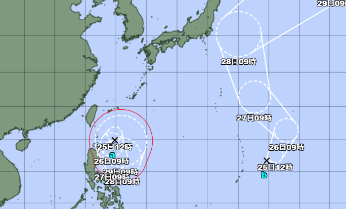 「ダブル台風」発生か　二つの熱帯低気圧が9号と10号になる可能性　進路と沖縄への影響は？　